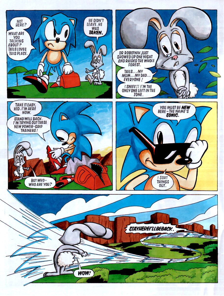 Sonic - The Comic Issue No. 002 Page 3